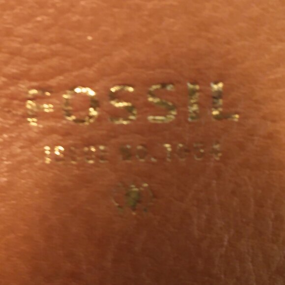 Vintage, genuine leather, fossil bag, in excellent condition 12x8x2 - Picture 11 of 16